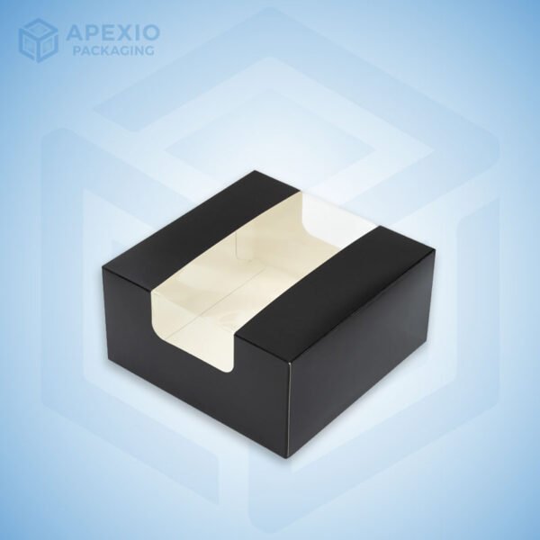 Black Bakery Boxes