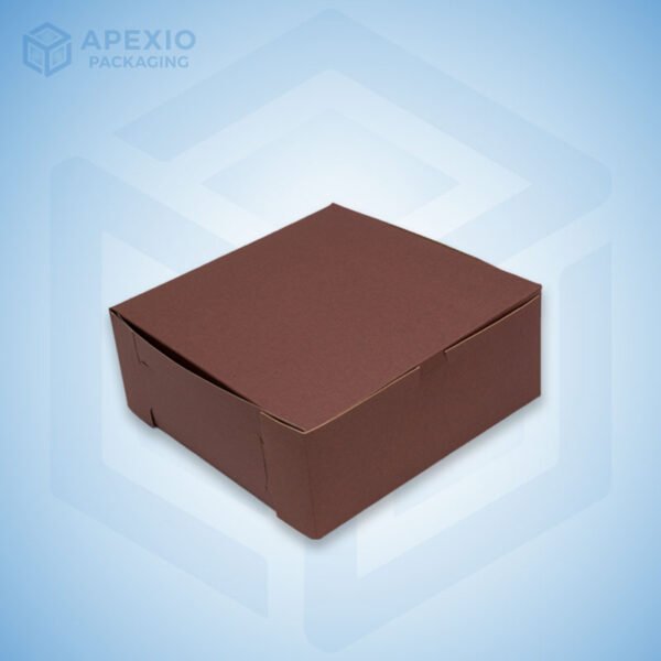 Brown Bakery Boxes