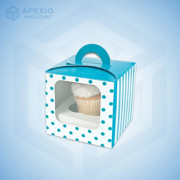 Custom Individual Cupcake Boxes
