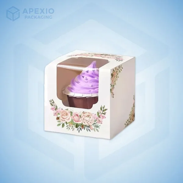 Custom Individual Cupcake Boxes