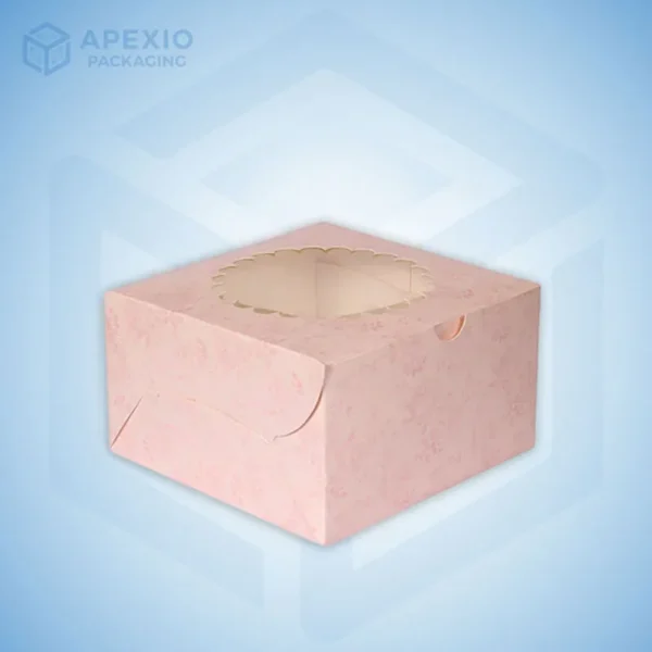 Pink Bakery Boxes with Window