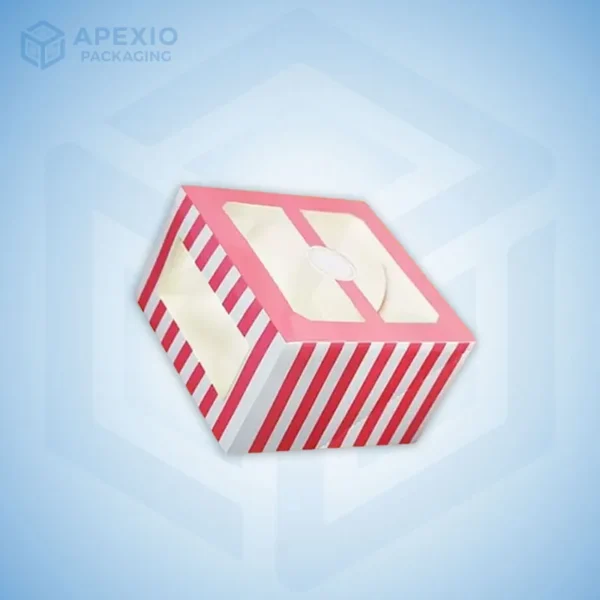 Pink Bakery Boxes with Window