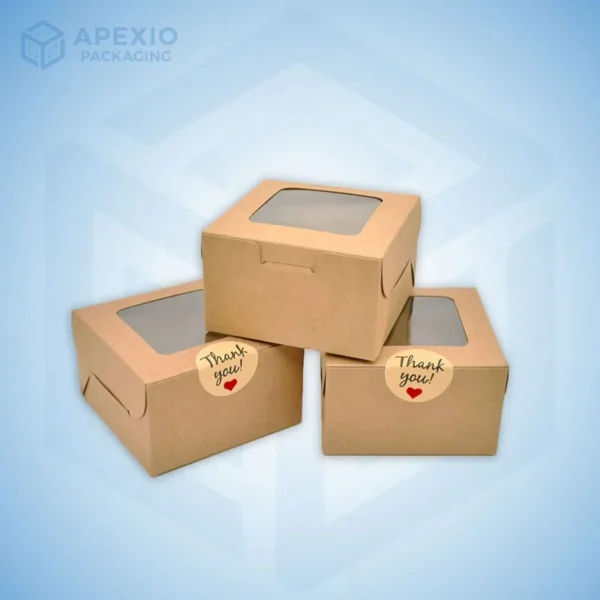 Small Bakery Boxes with Window