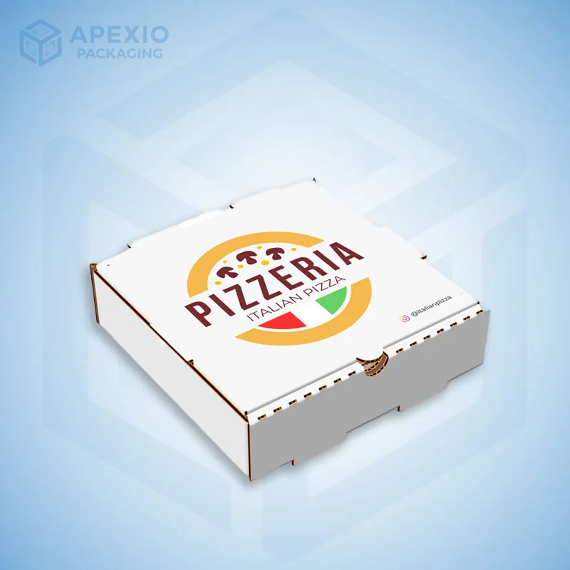 Custom Pizza Boxes with Logo