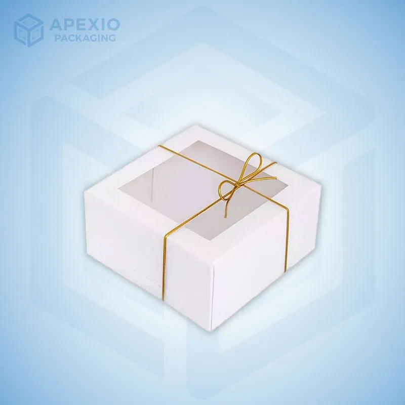 White Bakery Boxes