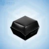 Black Clamshell Box (Custom Clamshell Takeout Boxes)
