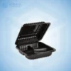 Black Clamshell Box (Custom Clamshell Takeout Boxes)