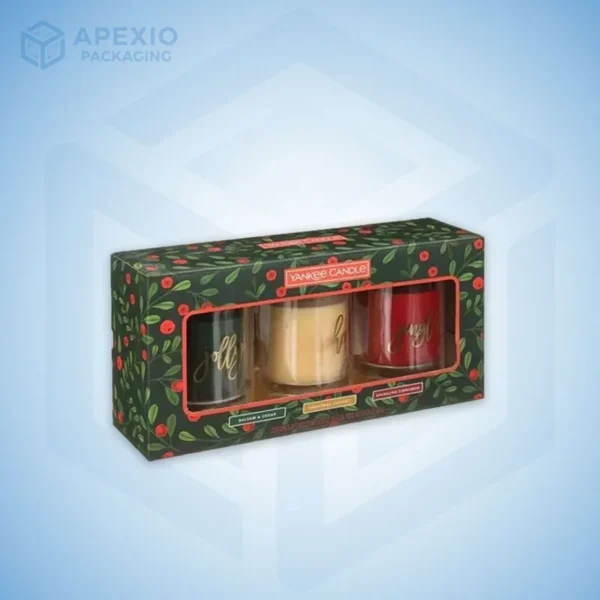 Custom Candle Boxes With Window