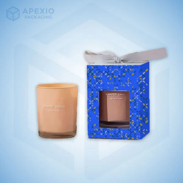 Custom Candle Boxes With Window