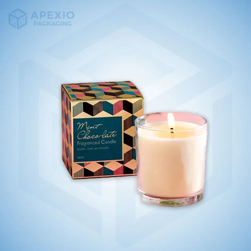 Custom Card Stock Candle Boxes