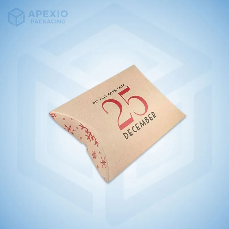 Custom Kraft Pillow Boxes