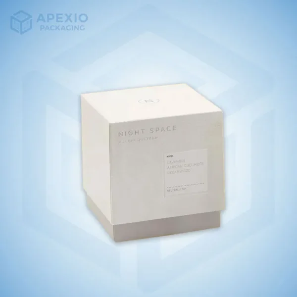 White Candle Boxes