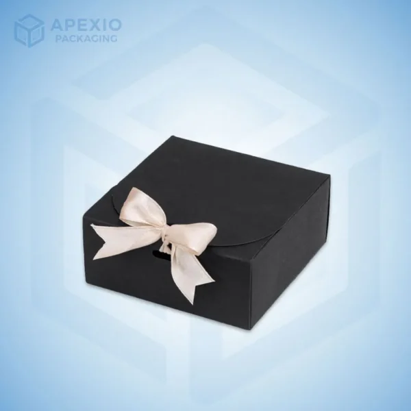 Custom Black Gift Boxes