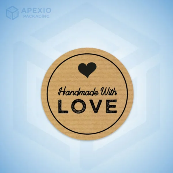 Custom Kraft Paper Stickers
