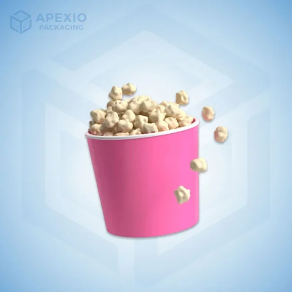 Custom Pink Popcorn Boxes