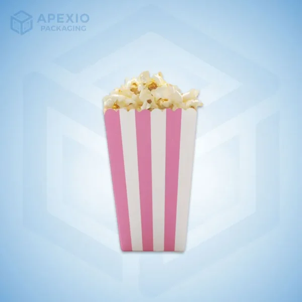 Custom Pink Popcorn Boxes