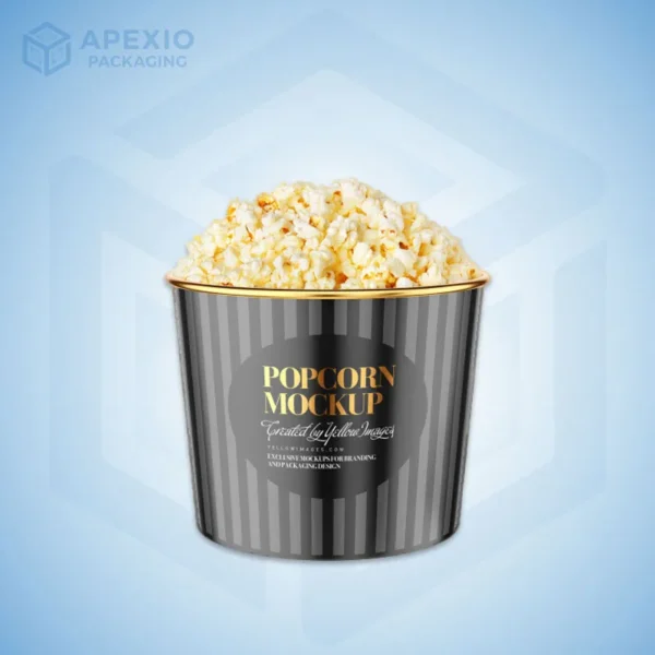 Custom Plastic Popcorn Boxes