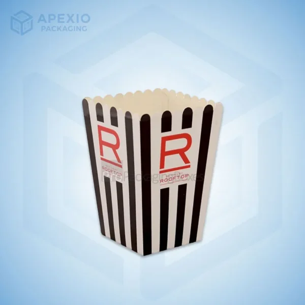 Custom Plastic Popcorn Boxes
