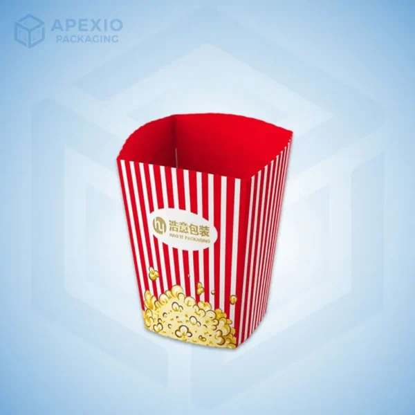 Custom Plastic Popcorn Boxes