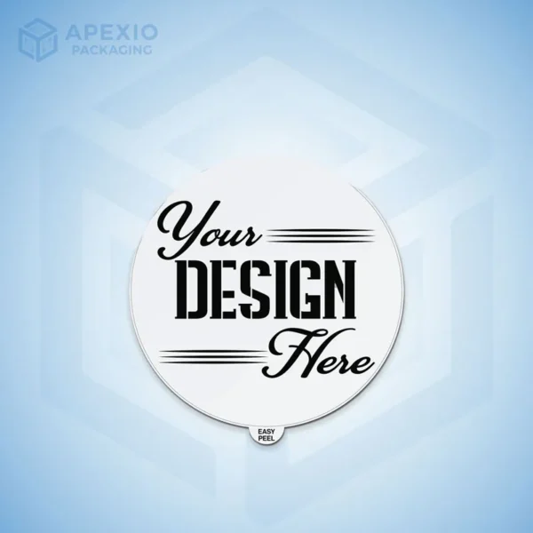 Custom White Vinyl Stickers