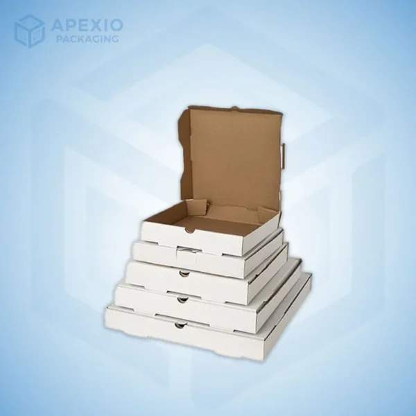 White Pizza Boxes