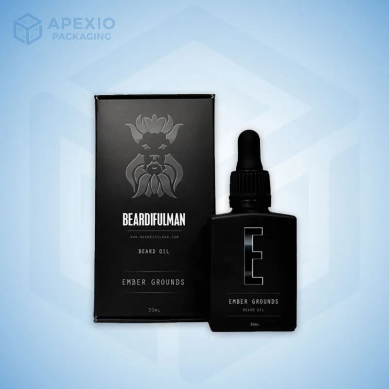 Custom Beard Oil Boxes