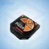 Black Pizza Box