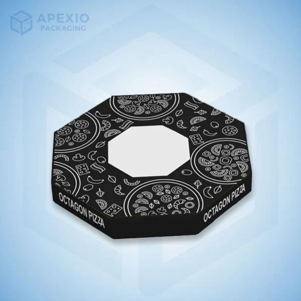 Octagon Pizza Box
