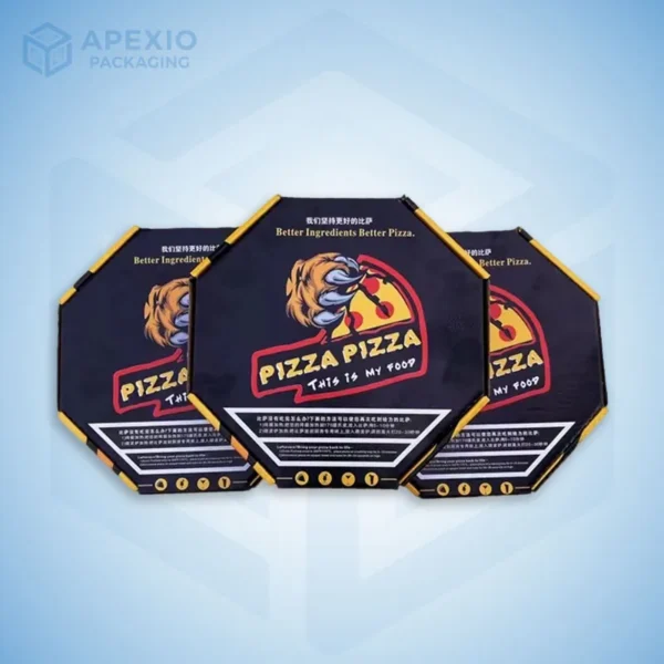 Octagon Pizza Box