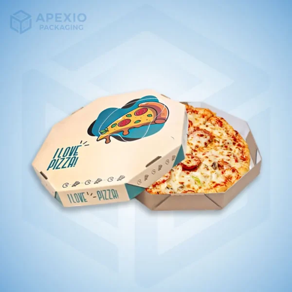 Octagon Pizza Box